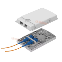 SC APC Pigtail 1 2 Core FTTH Boîte de jonction à fibre optique Type SC Petite boîte à cassette