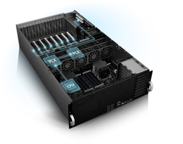 High- Performance AI Training and Inference&Deep Learning for A-s-u-s ESC8000 G4 Server