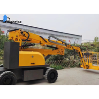 Le personnel de la Chine mobile 12 ~ 56m diesel puissance hydraulique nacelle télescopique ascenseurs de flèche