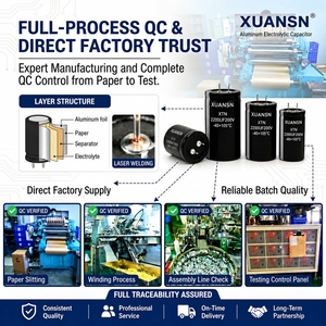 Condensateurs électrolytiques XUANSN de qualité supérieure 25V 4700UF 15000Uf 80V 1000Uf Mazda <span class=keywords><strong>Comar</strong></span> pour amplificateur audio et compteur intelligent - Product Image 3