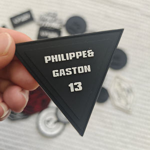 Yüksek Kaliteli Özel Futbol Kulübü 3D Kauçuk PVC Silikon TPU Logolu Ütüyle Yapışan Etiketler Giysi Şapkalar için - Product Image 6