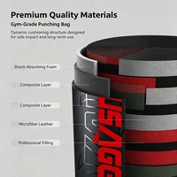 Sac de frappe lourd pour adultes, usage en salle de sport ou à domicile, sac de sable pour boxe, entraînement de kickboxing, fitness, couleur personnalisée, sur mesure