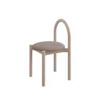 Chaise en métal de luxe légère, mobilier de restaurant, table et chaise en bois pour hôtel, ensemble de canapés en velours pour café et salon de thé