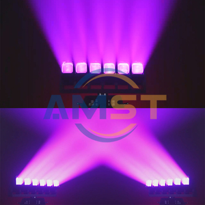 Ed INI ving oving 6 EAD eeam ight 6 uds. 60W wwinging Moving bar Ave bar nake AMP mx512 onontrol <span class=keywords><strong>para</strong></span> Vent J - Product Image 4