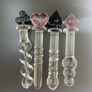 Dildo Realista de Cristal, Estimulador de Punto G y Anal, Erótico <span class=keywords><strong>para</strong></span> Mujeres y Parejas, Juguetes Sexuales <span class=keywords><strong>Anales</strong></span> <span class=keywords><strong>para</strong></span> Adultos - Product Image 4