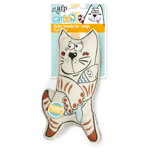 Jouet interactif pour chat All-For-Paws, jouet en peluche pour chat, souris de dessin animé, jouet à l'herbe à chat pour chats d'intérieur, chatons, jeu et mastication - Product Image 5