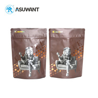 Sac en plastique alimentaire personnalisé de qualité supérieure avec impression 3D en relief, UV spot, finition mate inversée, impression numérique métallisée, impression en braille, QR et effet gaufrage