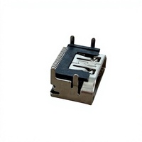 Conector Amphenol FCI 10029449-001RLF 19P Tipo A para Conector PCB Automotriz e Industrial, Enchapado en Oro, Ángulo Recto
