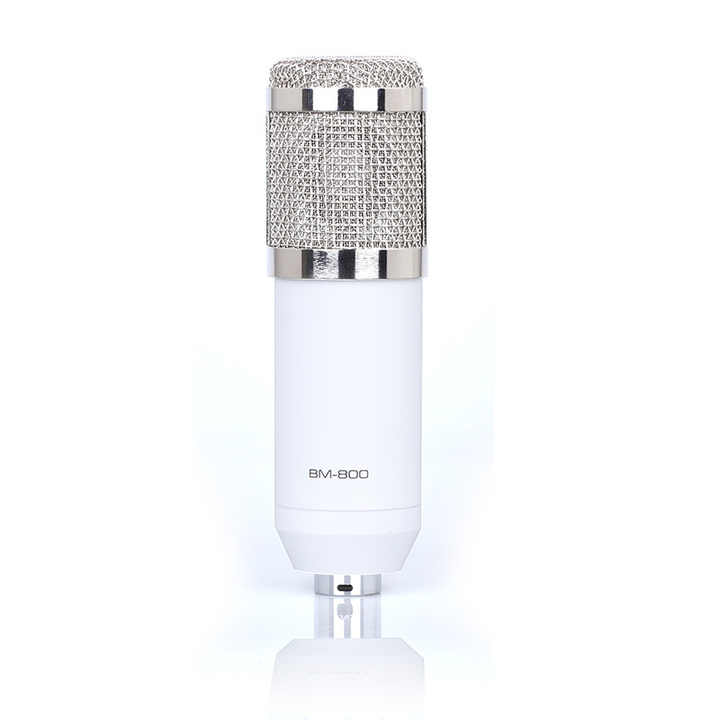 Professional Studio Recording Voice Live Broadcast External Live Condenser Sound Card and Microphone Kit