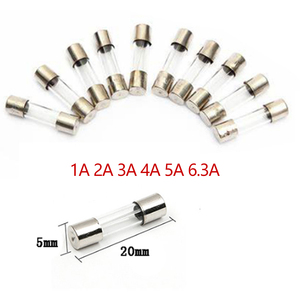 Cầu chì ống thủy tinh kim loại công suất cao 5*20mm 5x20mm 250V f1al250v ít cầu chì 1A 2A 3A 5A 13A - Product Image 2