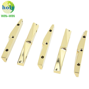 Op Maat Gemaakte Gitaar Reserveonderdelen Staal Cnc Machinale Freeshouder Onderdelen Met Verzilverde Gold Plating Polijsten Afwerking Service - Product Image 4