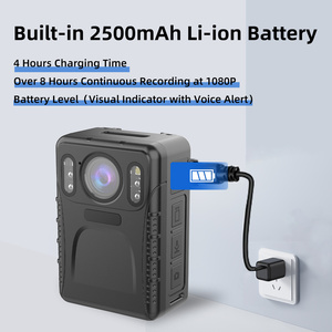 Mini Cámara Corporal Portátil 2k 40MP UHD con Pantalla de 1.54'' IP65 Impermeable con Visión Nocturna IR y Wifi para Guardias de Seguridad - Product Image 5