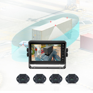 Sistema de Visión Panorámica 360° 3D OEM ODM con 4 Cámaras y Monitor de 7 Pulgadas para Camiones, Autobuses y Vehículos Comerciales - Product Image 2