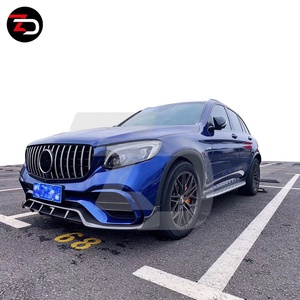 Labbro anteriore in fibra di carbonio stile TC per <span class=keywords><strong>Mercedes</strong></span> <span class=keywords><strong>GLC</strong></span> classe X235 GLC63S SUV - Product Image 4