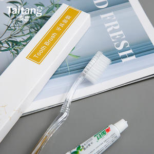 Venta al por mayor de productos de tocador desechables ecológicos para hotel, paquete de caja de papel que incluye pasta de dientes, otros artículos de tocador - Product Image 3