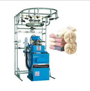 Petite machine à tricoter personnalisée de production de chaussettes électriques de sport de bébé de textile avec la puissance du moteur 1.3KW garantie de 2 ans - Product Image 2
