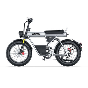Bicicleta Eléctrica HEZZO Design de 750w, 27.5ah, 20 Pulgadas, con Neumáticos Anchos, para Montaña, Todoterreno, Asistida por Motor, para Ocio - Product Image 4