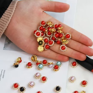 Adorno de cristal de doble capa de 10/12mm con diseño de flor de girasol y diamantes de imitación, para coser, con hebilla y lazo, hecho a mano, para prendas de vestir y ropa de baile DIY - Product Image 3