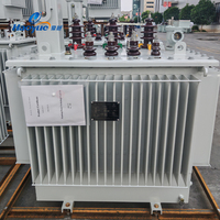 Transformador trifásico de media y alta tensión Haoyue, inmerso en aceite, 30KVA-2500KVA, ROHS, totalmente sellado para edificios