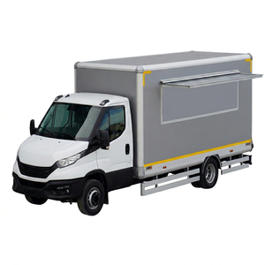 Hot Selling Factory Outlet Multipurpose Mobile Food Truck Rust Resistant Insulated Compartments Fiberglass Aluminum Ice Candy - Product Image 1