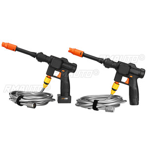 เครื่องฉีดน้ำแรงดันสูงไร้สาย 800W แบตเตอรี่ลิเธียมแบบชาร์จได้ พกพาสะดวก พร้อมหัวฉีดน้ำและเครื่องทำโฟม 24V/16.8V - Product Image 5