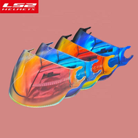 Visière de remplacement et lentille de protection solaire supplémentaire pour casque ouvert LS2 OF562, modèle Airflow Sphere Lux