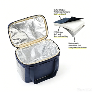 Insulated Bento Thickened Thermal Lunch Large Portable Handbag for Food Picnic Work School Reusable Bag Promotion Gift - Product Image 4