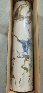 Pegatinas de Mármol MOI, Rollo de Vinilo Espumado de 1.2m*3m, <span class=keywords><strong>Papel</strong></span> Tapiz de Mármol Removible, Decoración de Pared para el Hogar, Adhesivo Autoadhesivo - Product Image 2