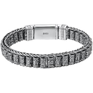 Bracelet de prière tibétain, bracelet <span class=keywords><strong>bouddhiste</strong></span> tibétain avec mantra Om, bracelet porte-bonheur Om Mani <span class=keywords><strong>Hum</strong></span> - Product Image 1