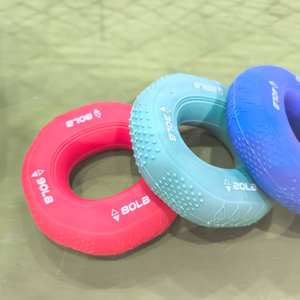 Custom <strong>Training</strong> O Shape Silicone Hand Grip <strong>Ring</strong> Strengthener - Product Image 6