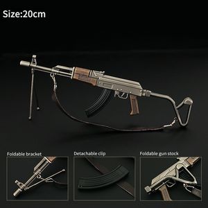 Pistolas de juguete para adultos RPK colección de Metal ensamblable niños hombres regalo de Navidad balas extraíbles - Product Image 4