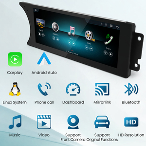 HFmidia 2026 Nuevo Sistema Linux con Pantalla Delgada de 8.8 Pulgadas para Mercedes Benz Clase C W204 C180 200 S204, Reproductores de Video para Auto con CarPlay - Product Image 2
