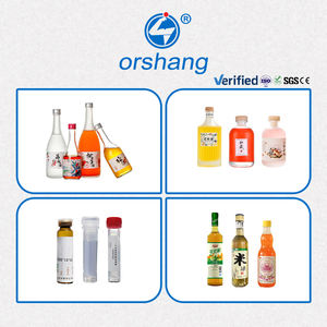 Machine d'étiquetage automatique électrique Orshang pour emballage bois, bouteilles de vin et de bière, avec remplissage avant/arrière, capsulage et composants principaux PLC - Product Image 4