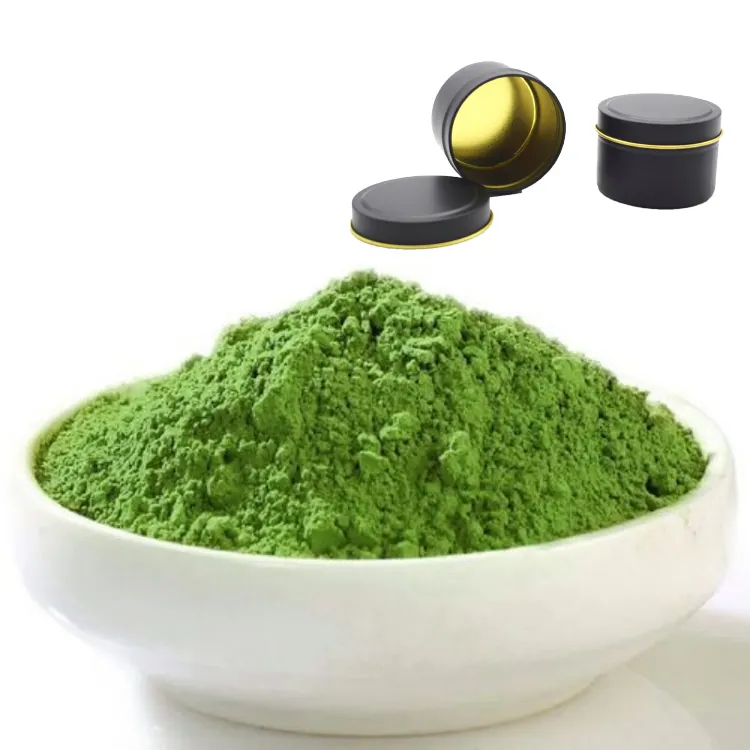 Chá verde orgânico Matcha Matcha em pó de sabor forte e delicioso personalizado OEM