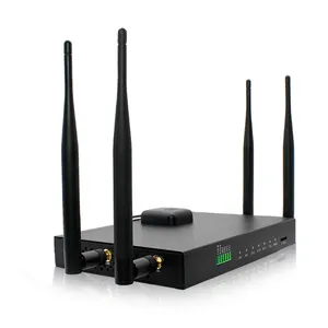 Router industri 3G 4G Sim ganda GPS Oem Rs232 Rs485 Port seri Di Do Iot Gateway nirkabel 4G Lte Router untuk kendaraan Bus Wifi