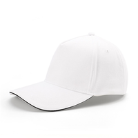 Gorra de Béisbol Deportiva de 5 Paneles de Algodón con Logotipo Personalizado, Bordado por Sublimación, Estilo Sandwich, para Hombre y Mujer
