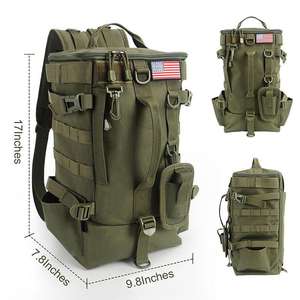 Sac à dos de pêche à grande capacité, porte-canne à pêche, organisation des équipements, sac de transport - Product Image 4