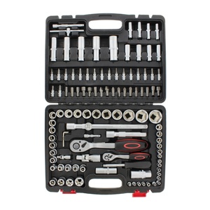 Free shipping high quality fashion chromo vanadium <span class=keywords><strong>the</strong></span> tool 108 pcs Socket Set Red vise bit - Product Image 4