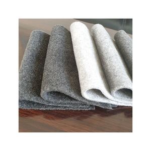 Tela de Terciopelo No Tejida Gris Humo, Fieltro Agujado, Fabricación Personalizada, Impermeable, Antibacteriana, Tela de Gamuza <span class=keywords><strong>para</strong></span> Camionetas, Autobuses y Camiones - Product Image 1