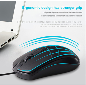 Souris filaire USB pour ordinateur de bureau, ordinateur de jeu, souris optique pour ordinateur de bureau - Product Image 5