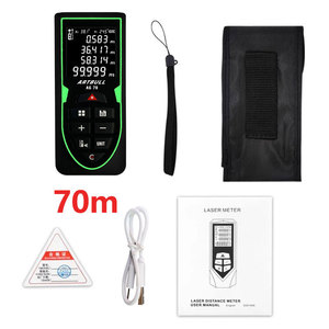 Télémètre laser vert CE 70m, ruban à mesurer, télémètre infrarouge, rechargeable par USB - Product Image 4