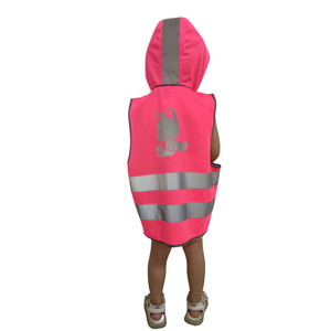 Chaleco de seguridad para niños, color rosa - Product Image 3