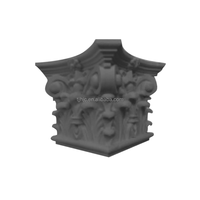 Moulures décoratives extérieures en polystyrène EPS personnalisées, style colonne romaine, imperméables, durables, pour colonnes de maison de luxe