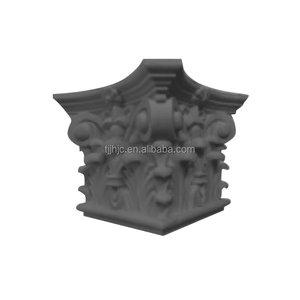 Customized Polystyrene EPS <strong>Roman</strong> <strong>Column</strong> Capital Exterior Wall Decoration Mouldings Waterproof Durable Luxury House <strong>Columns</strong> - Product Image 1
