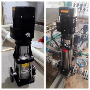 Bomba centrífuga vertical multietapa de alimentación de caldera, bomba de agua de alta elevación para sistema de caldera industrial - Product Image 4