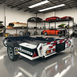 קרוון שיכול לשאת בטvs ואופנועים להרים חשמלי טריילר - Product Image 2