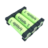 Support modulaire pour batteries 21700, entretoises 1x2, 1x3, 1x4, support en plastique pour assemblage de batteries lithium-ion, support d'interverrouillage