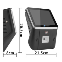 Escáner de Códigos de Barras de Autoservicio, Verificador de Precios con Pantalla Táctil para Hoteles Comerciales, Verificador de Códigos QR de 8 Pulgadas