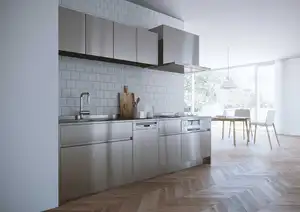 Dorene Bộ Giá Đỡ Bồn Rửa Nhà Bếp Lắp Ghép Bằng Kim Loại Thép Không Gỉ Nhỏ Ngoài Trời Thương Mại Tự Do Đứng - Product Image 2