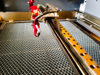 Nouvelle machine de gravure au laser CO2 4060 2026, grande taille, haute précision, gravure sur boîte à bijoux